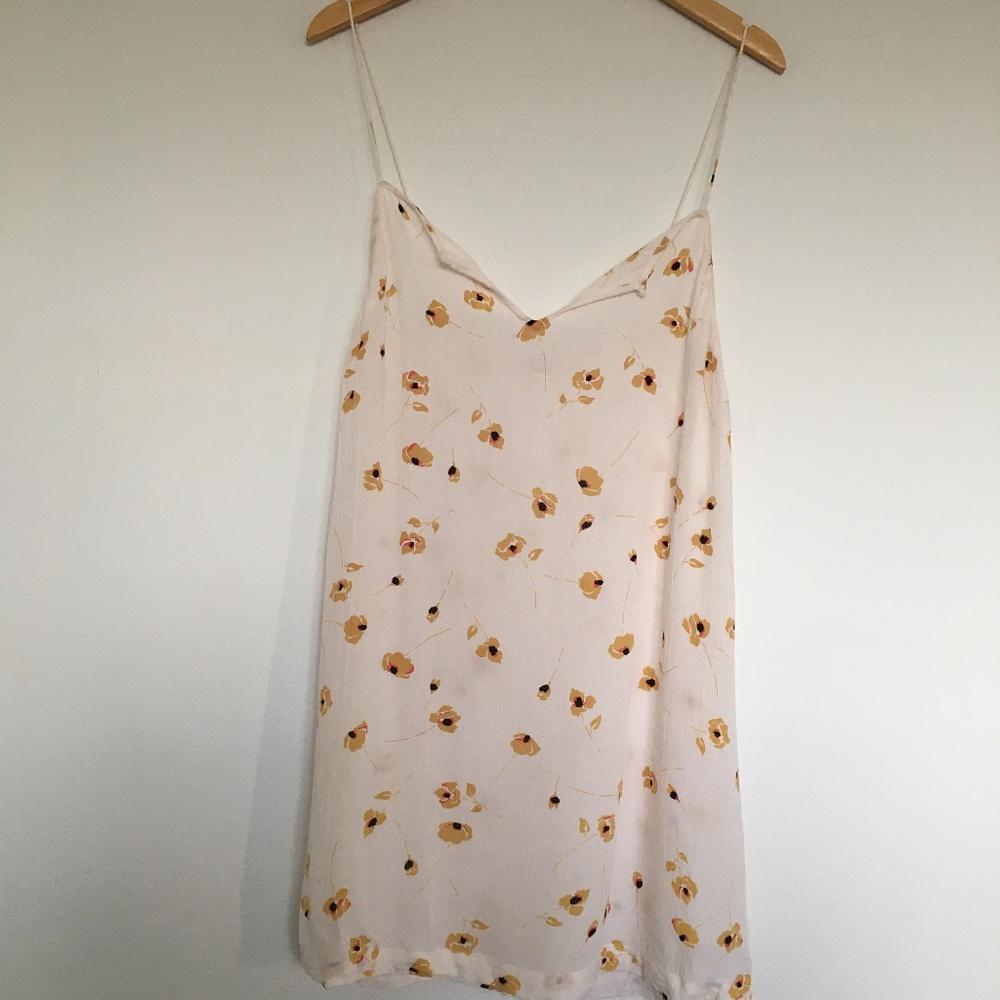 3/$20 Billabong Floral Slip Dress Coverup Small